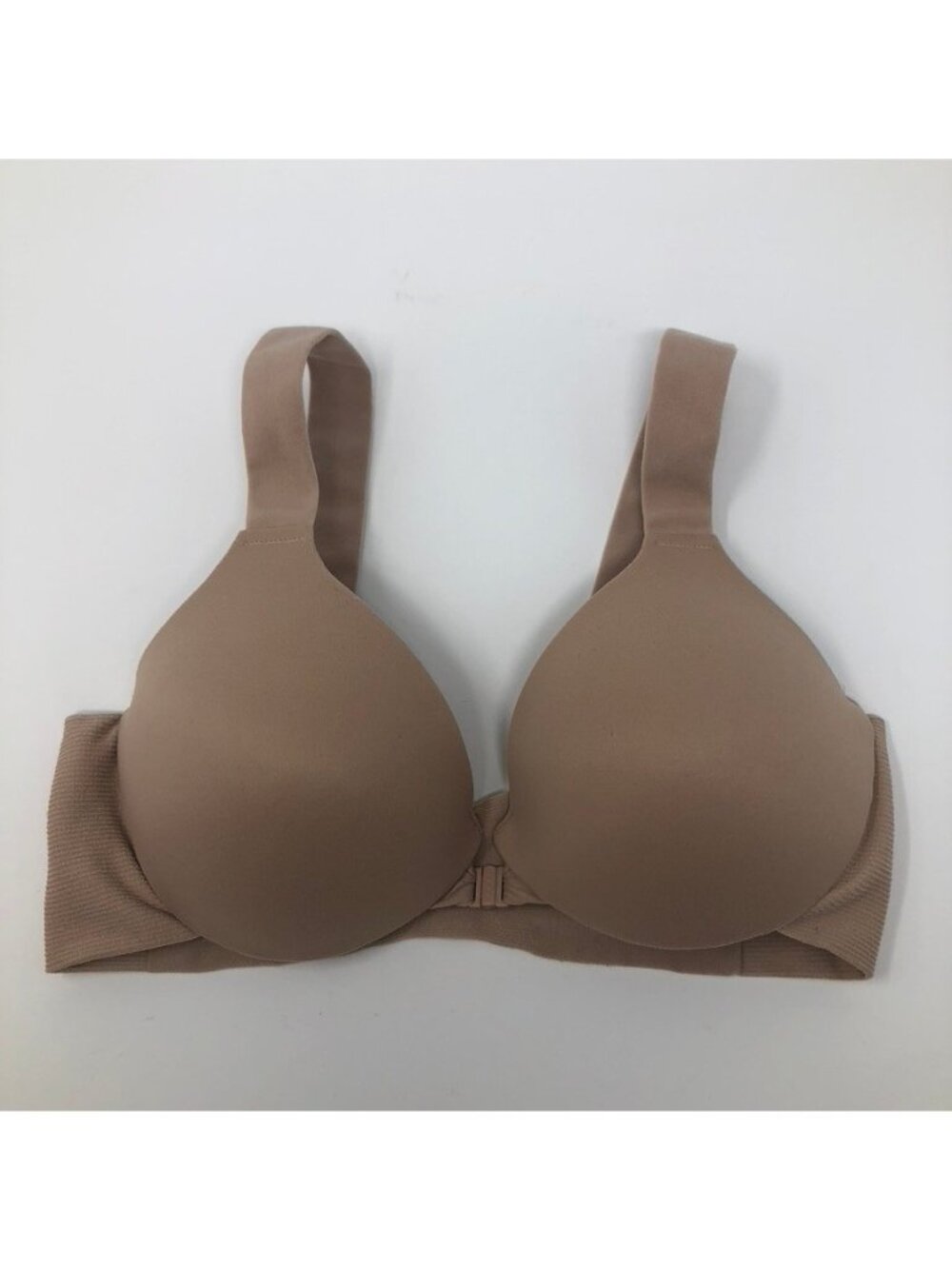 Spanx Bra-llelujah Front Close Full Coverage Bra Size 34B Nude